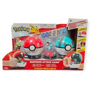 Pokémon Axew with Poké Ball vs Totodile with Net Ball Surprise Attack Game